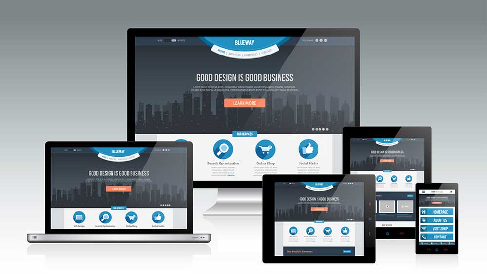 responsive business web design