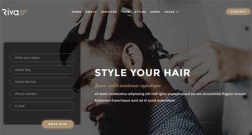 stylist web design